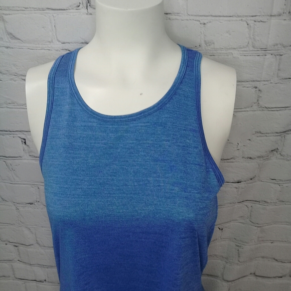 Zella Blue Racerback Workout Tank Sz Small - Picture 4 of 7